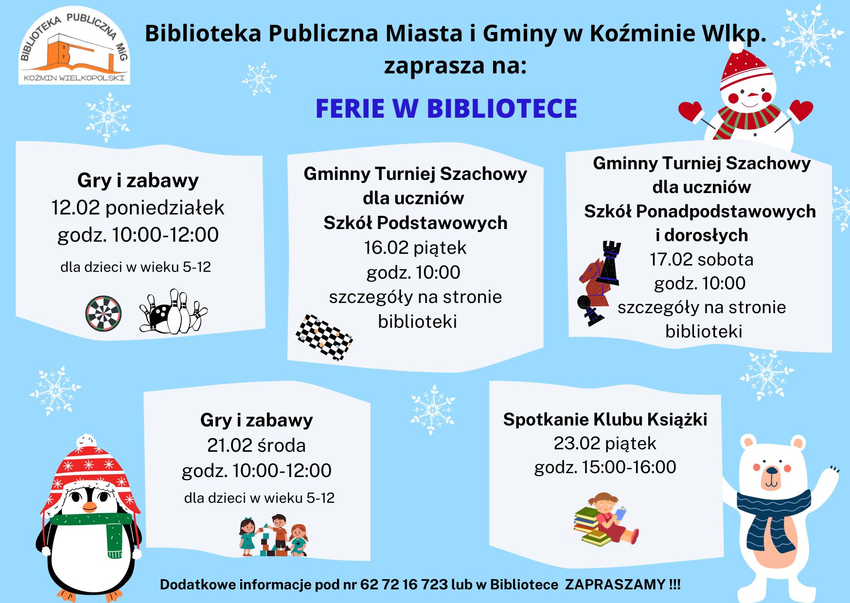 Ferie w bibliotece